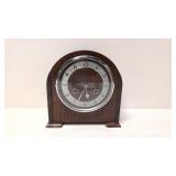 English Dome Top Shelf clock with key