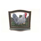 Cast Iron Chicken Cookbook stand