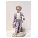 German bisque Gerbuka heubach Paper Boy figureine