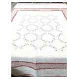 Large Embroidered quilt
