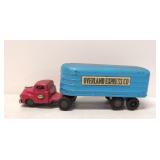 Vintage Tin Lineman Overland Express Co., Truck