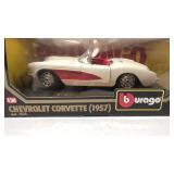 Burago 1957 Corvette Convertible