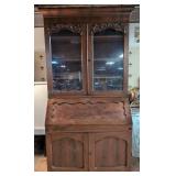 1800s large antique mahogany Secretary desk