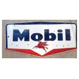 Mobil Double Sided Porcelain sign