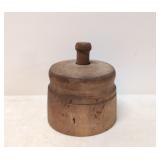 Vintage wood butter mold