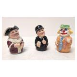 3 Toby Mugs by Royal Doulton