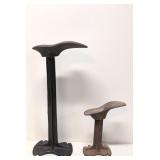 Two 1800s shoe lasp - cast iron