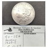 1921 S Morgan Silver Dollar