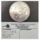 1921 S morgan Silver Dollar