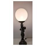 Vintage Cast Figural Lamp