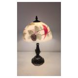 Red Bird Design shade tble lamp