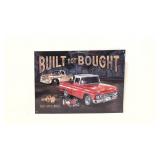 Embossed Built Not Bought Chevrolet Truck