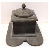 Antique Bradley & Hubbard Brass Ink Well