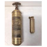 Antique Brass Auto & Motorcycle Fire Extinguishers