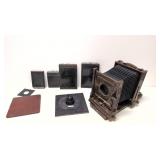 Antique Agfa Folding Wooden Camera Project