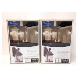 2 Old World Ashmore Die Cast Porch lanterns