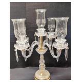 Vintage Hollywood Regency 5 arm candelabra