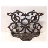 Cast Iron Wall planter / shelf