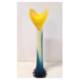 Art Glass Jack in the Pulpit Vase