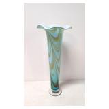 Large Murano Style Blown Vase