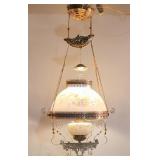 Vintage Adjustable height chandelier