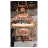 Vintage adjustable height chandelier