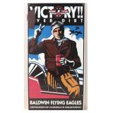 Baldwin Flying Eagle Enameled Sign