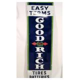 60' V. F. Goodrich Tires & Batteries Vertical sign