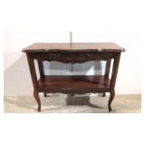 French Walnut Console Table