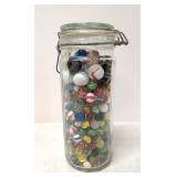 Jar of marbles
