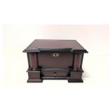 Mahogany Jewelry box with mirror