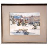 Landscape Water Color by Bertha H. Doughtery