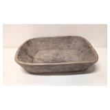 Early Antique Wooden Dough Bowl