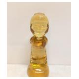 Fenton Art Glass Amber Kissing Birl Figurine