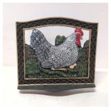Cast Iron Chicken Cookbook stand