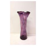 Large hand blown Amethyst Vase