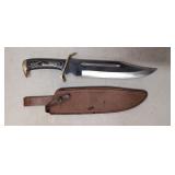 Timber Rattler Bowie Knife w/sheath