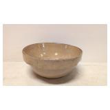 Vintage 5' yellowware small mixing bowl
