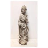 1958 Universal Statuary Corp Asian lady w/scroll