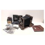 Antique AGFA ANCO camera and parts