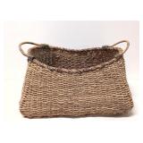 Vintage Large hand woven sea grass basket