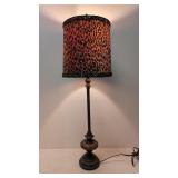 Leopard Shade Table Lamp