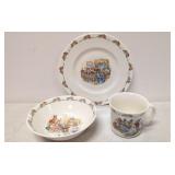 Royal Doulton Bunnykins 3 piece set