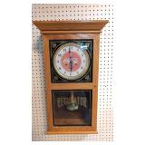 Oak Coca Cola Regulator clock