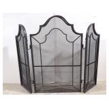 Metal Folding Fire Screen