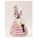 Vintage Southern Belle Figurine by Goldscheider