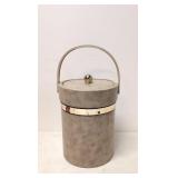 Mid Century Vinyl Ice Bucket