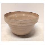 Vintage 7' Crock Yellowware mixing bowl