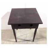Early Primitive one drawer stand