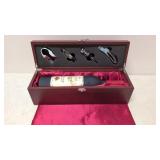 Anniversairy Ceremony wood couples wine box